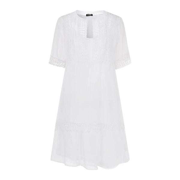 Robe blanche dentelle h&m hot sale