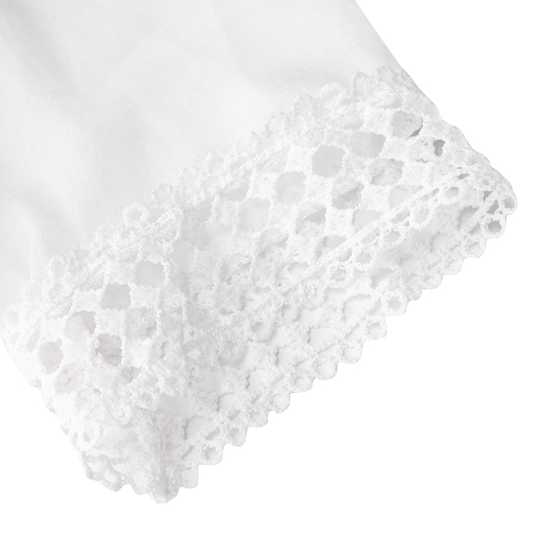 Robe Dentelle Blanche Plage