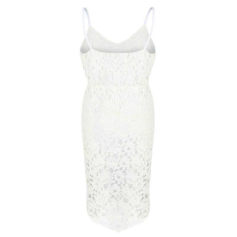 Robe Dentelle Courte Devant Longue Derrière Blanche