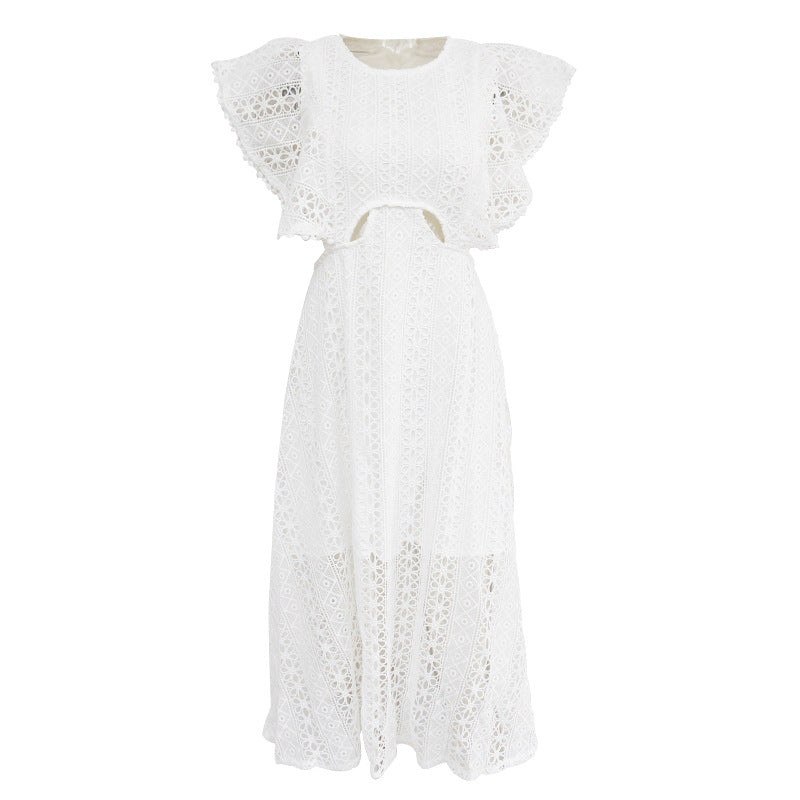 Robe Dentelle Été 2021 Blanc
