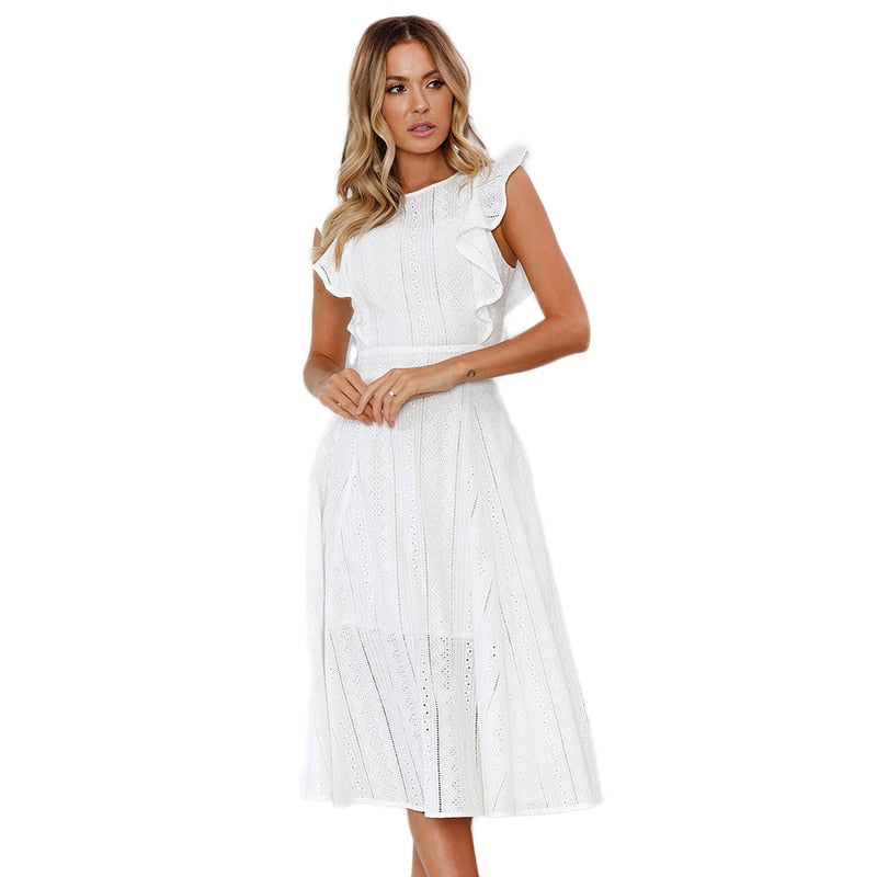Robe Dentelle Été