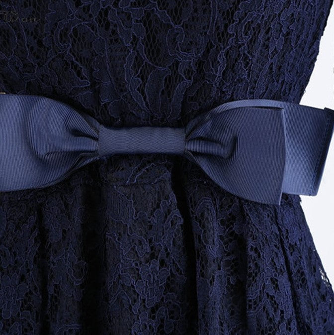 Robe Dentelle Manche 3/4