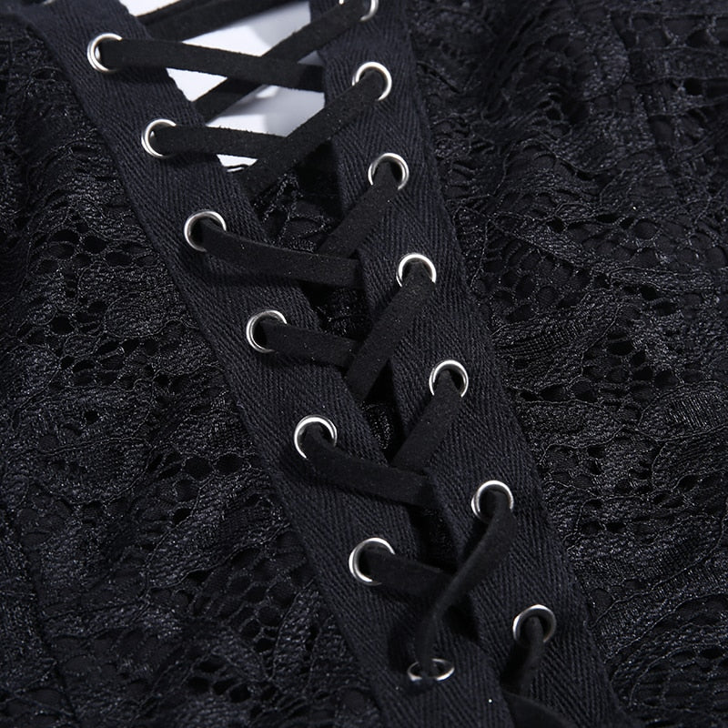 Robe Dentelle Noire