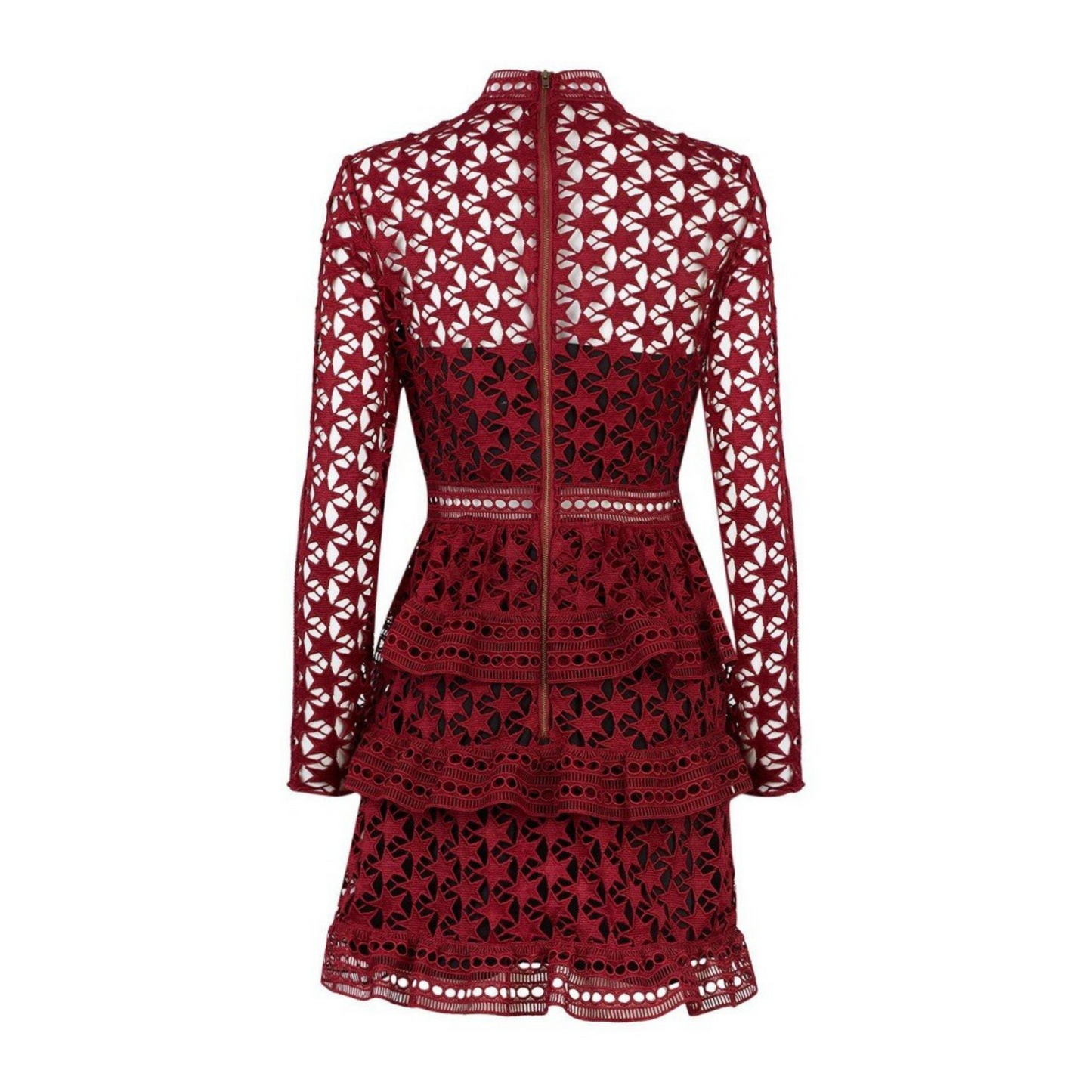 Robe Dentelle Rouge Bdx