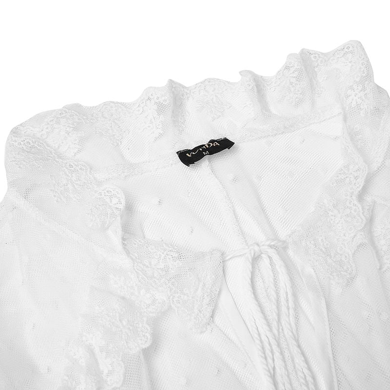 Robe Longue Dentelle Blanche