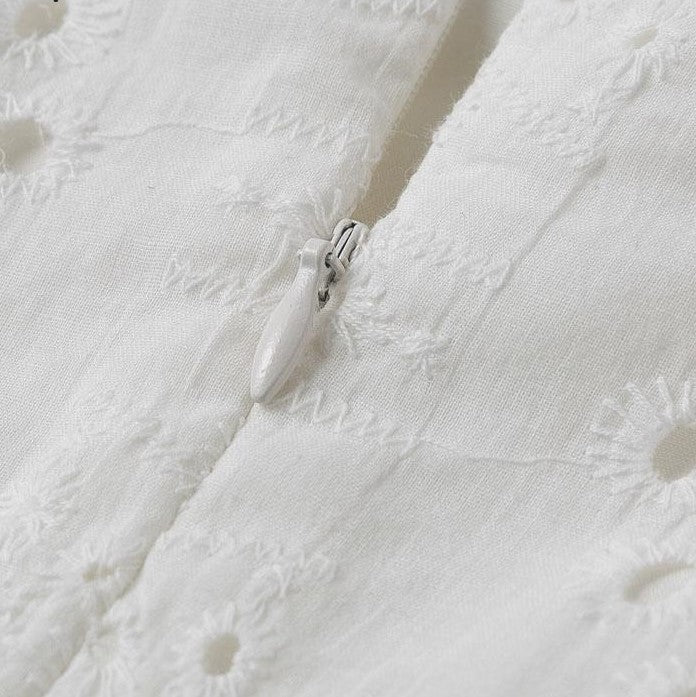 Robe Longue Blanche Dentelle