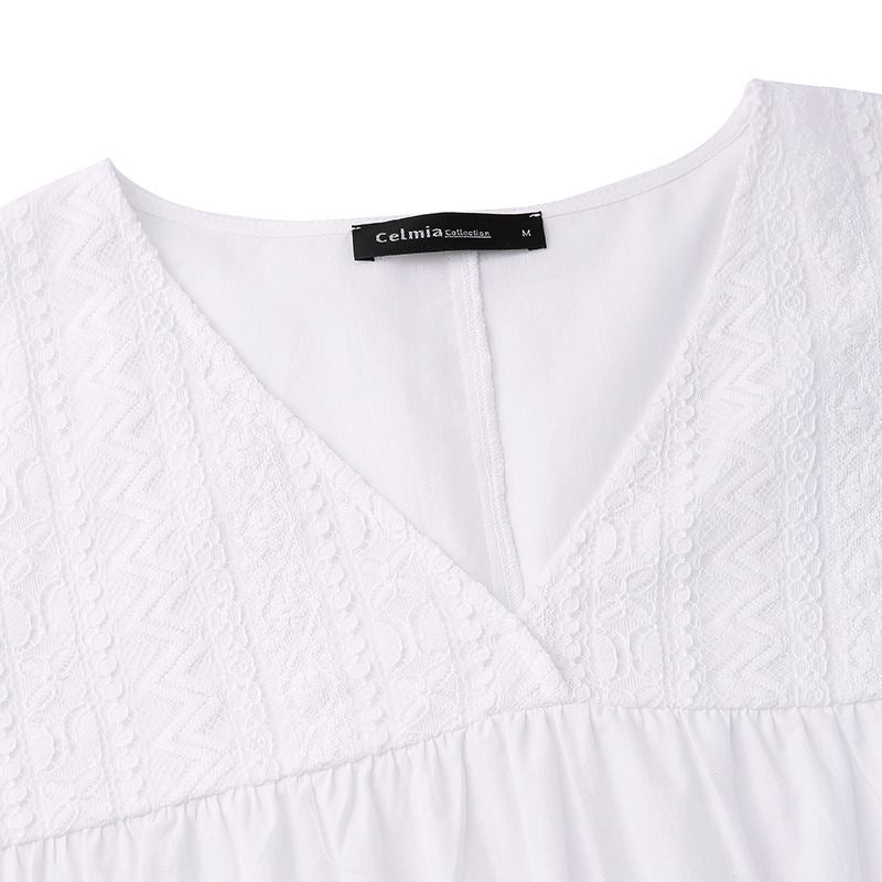 Robe Longue Dentelle Manche Longue