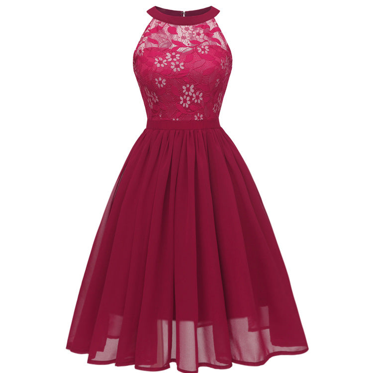 Robe Patineuse Dentelle