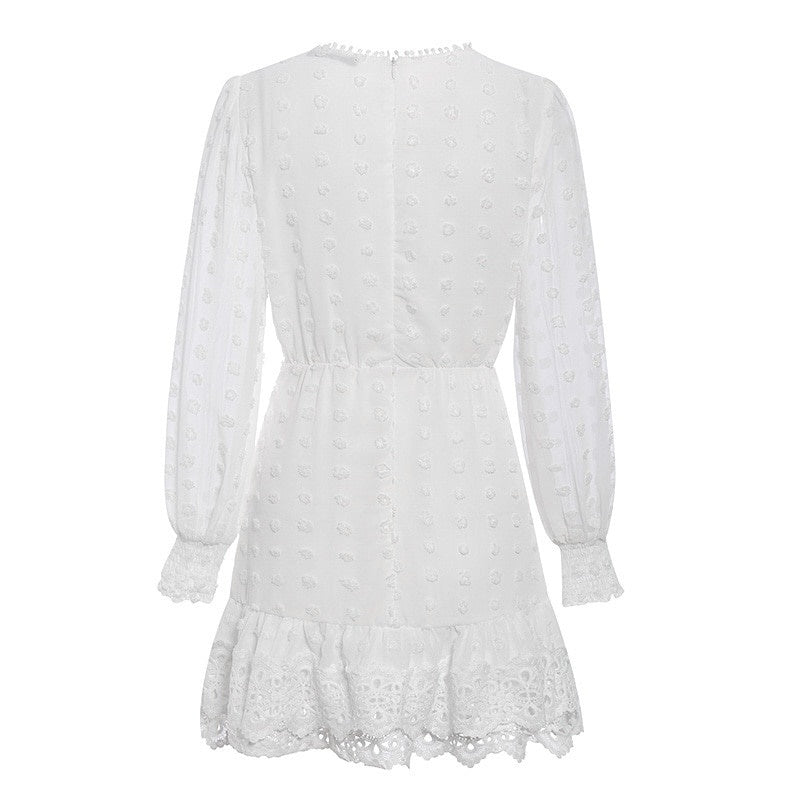 Robe à Dentelle Dos