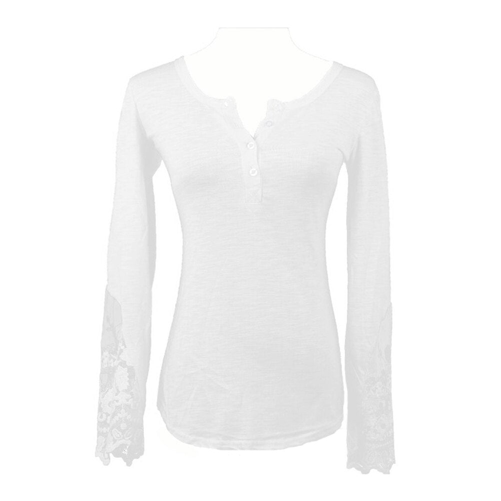 Bardeurs Camaieu Tee Shirt Manches Longues Camaieu Lace T Shirt