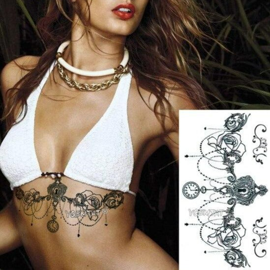 Tatoo Dentelle Horloge Femme