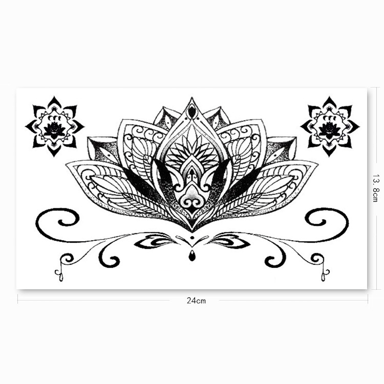 Tatouage Dentelle Rose