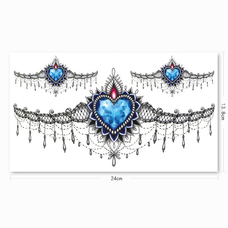 Tatouage Diamant Dentelle