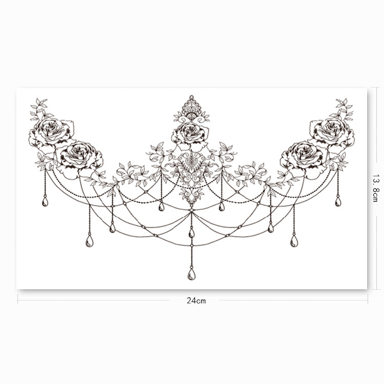 Tattoo Perle Dentelle