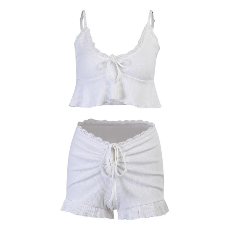Tenue avec Short Dentelle