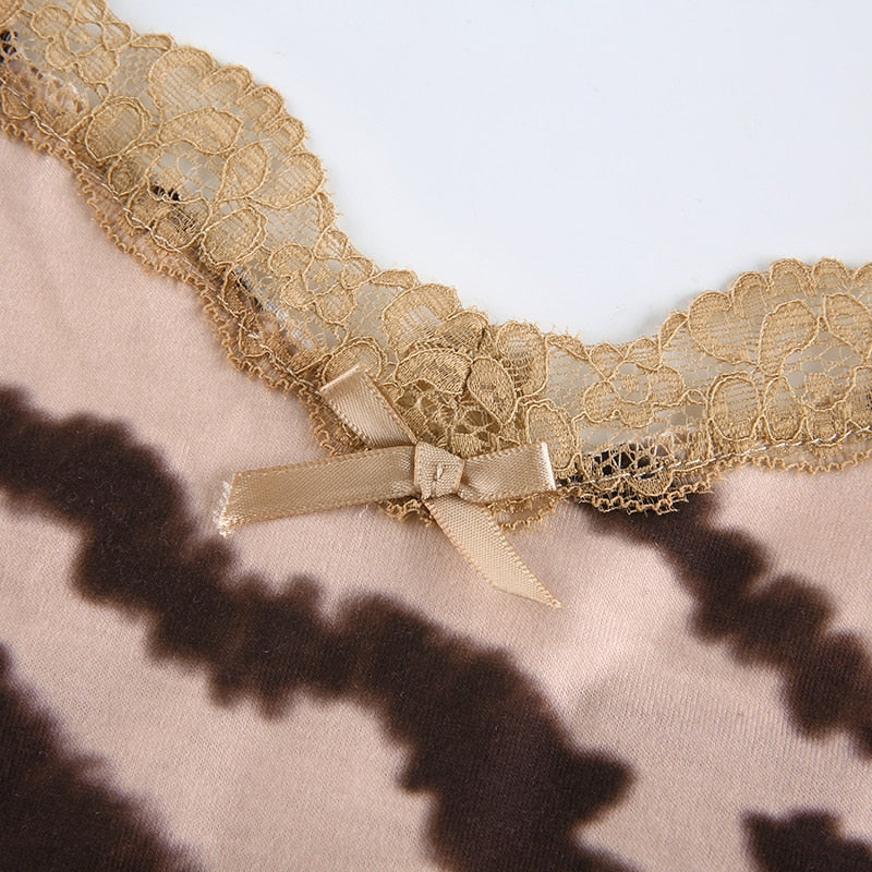 Top Beige Dentelle