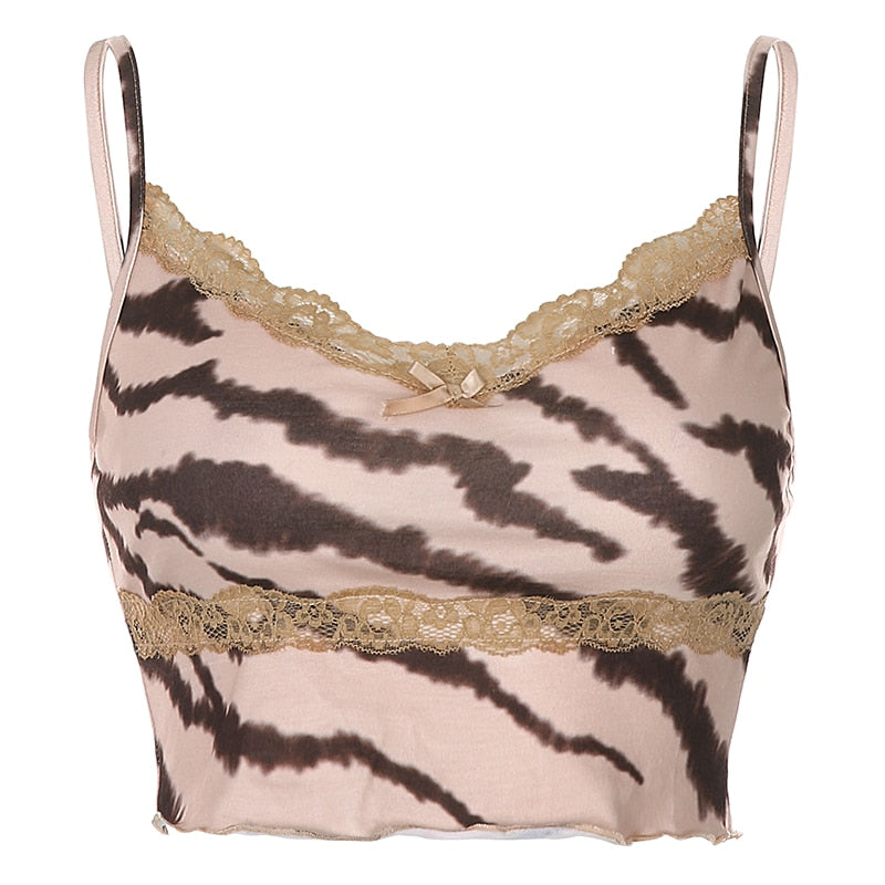 Top Beige Dentelle
