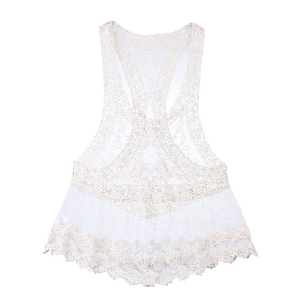 Top Dentelle Bohème