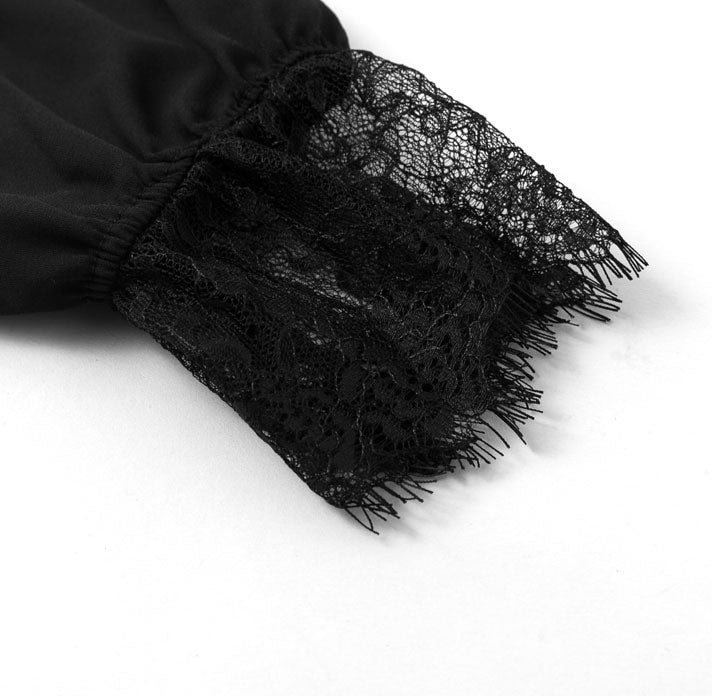 Top Noir Dentelle