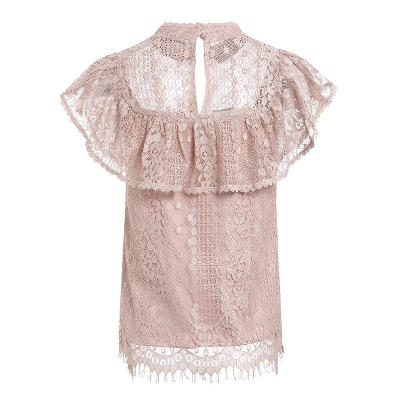 Top Sans Manche Dentelle Femme