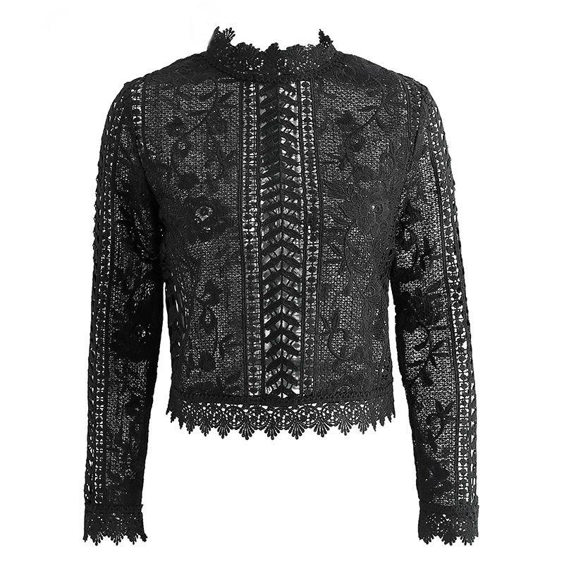 Top en Dentelle Noir