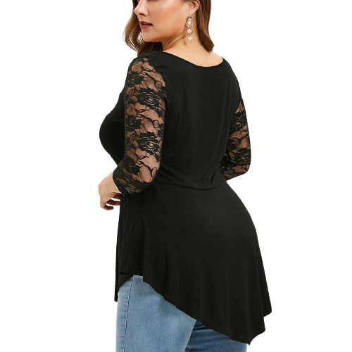 Tunique Dentelle Grande Taille Femme