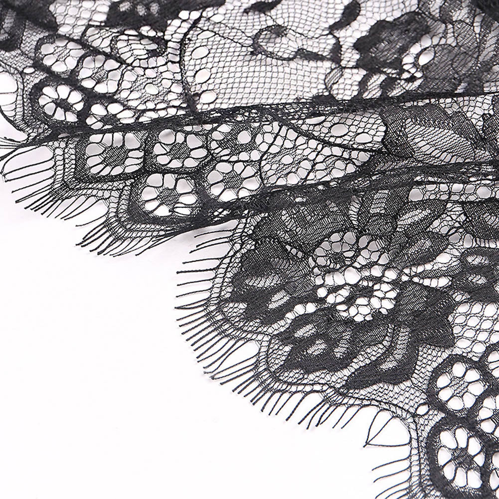 Veste Courte Dentelle Noire