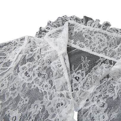Veste Dentelle Blanche