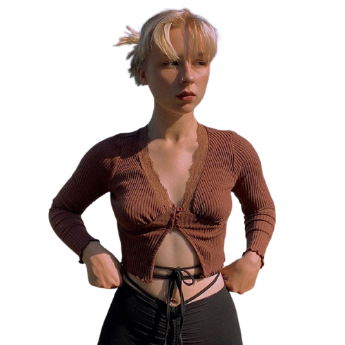 Veste Femme en Dentelle Femme