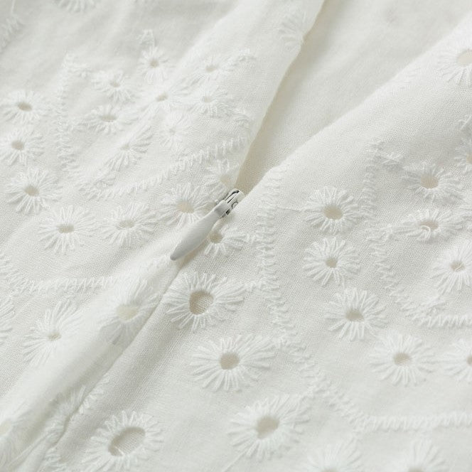 Robe Blanche Dentelle