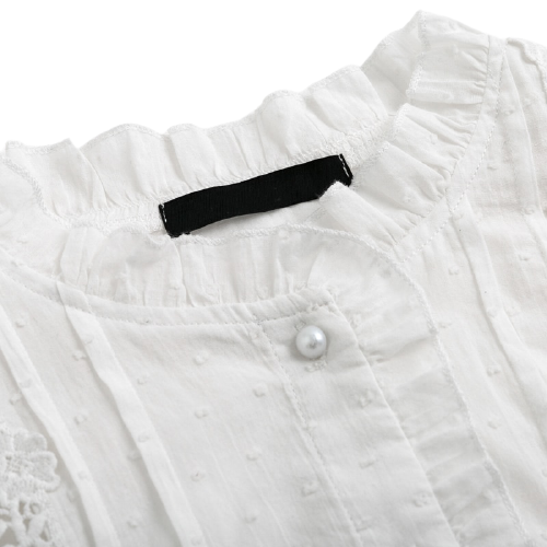 Blouse Dentelle Blanche