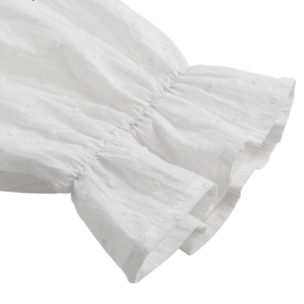 Blouse Dentelle Blanche