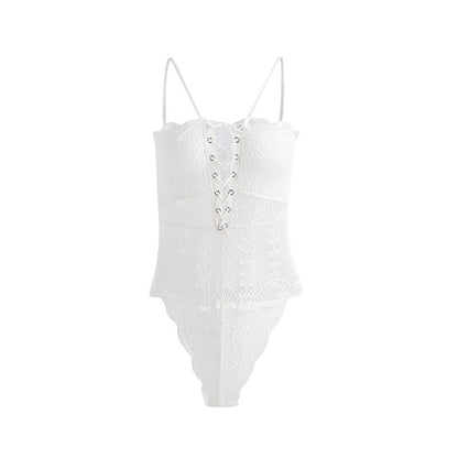 Body Corset Dentelle Blanc