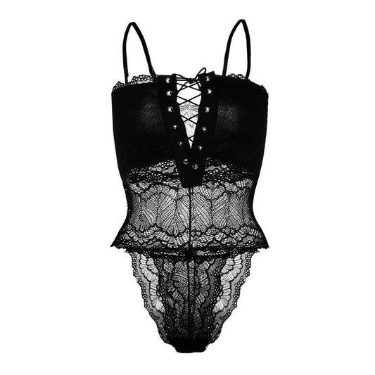 Body Corset Dentelle Noir