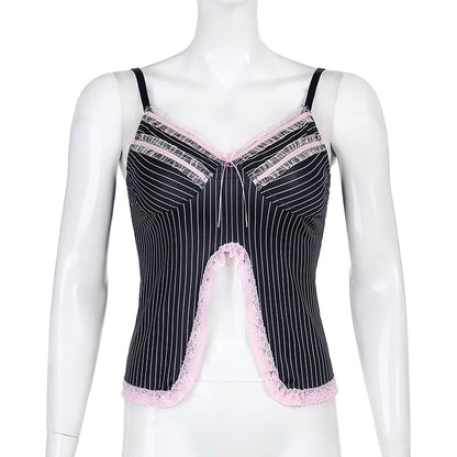 Coraco Dentelle Noir Ouvert