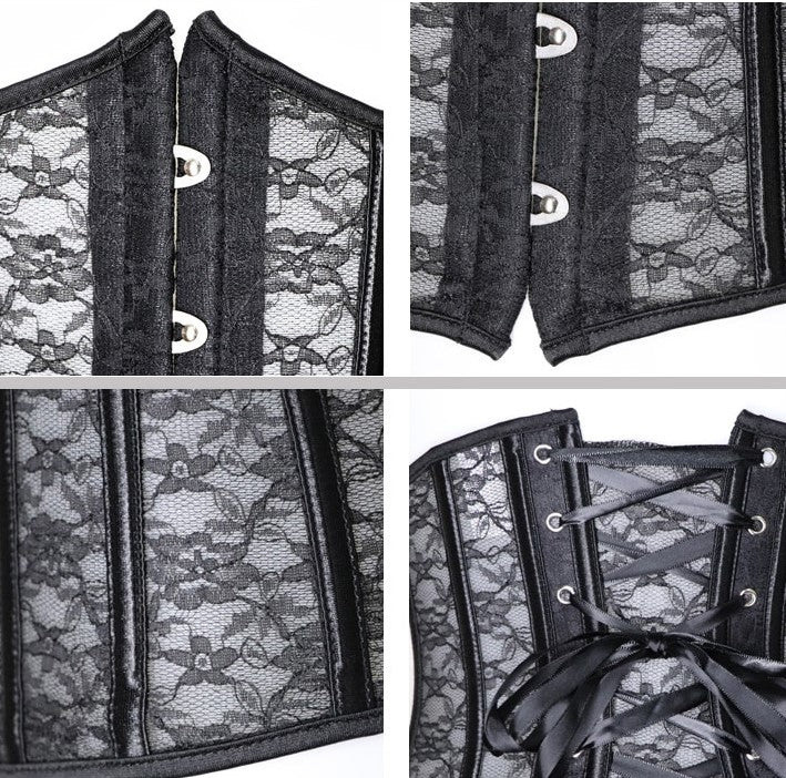Corset Court Dentelle