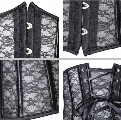 Corset Court Dentelle