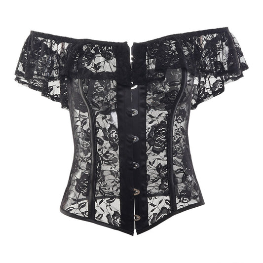 Corset Dentelle Fleur