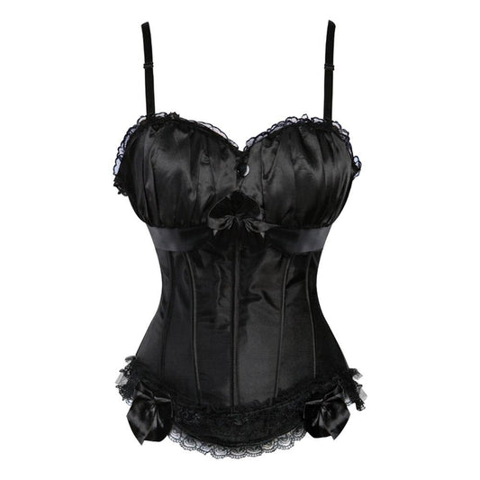 Corset Dentelle Lacet Noir