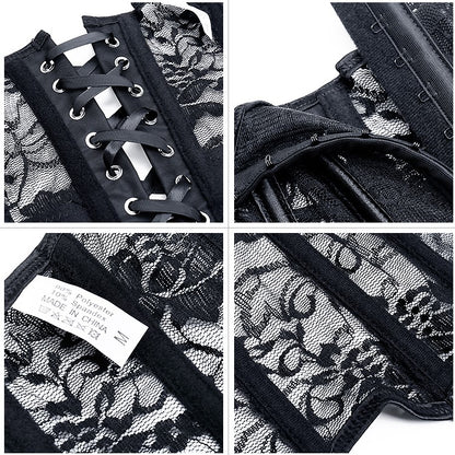 Corset en Dentelle Noir