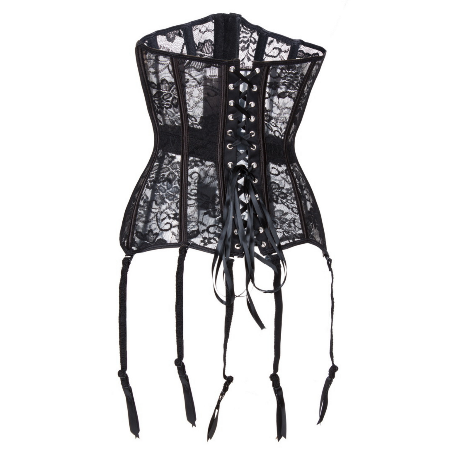 Corset en Dentelle Noire