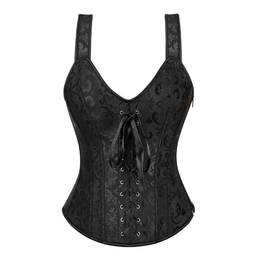 Haut Corset Dentelle Noir