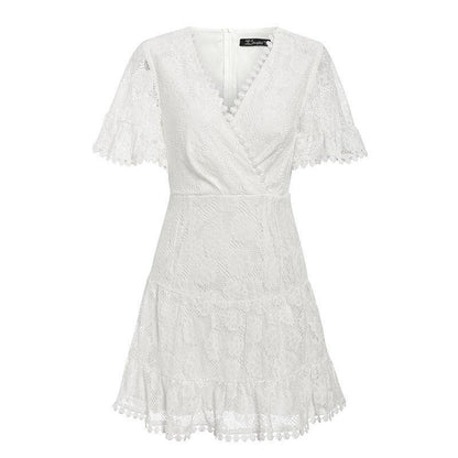 Robe Dentelle Blanche