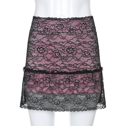 Jupe sales dentelle femme